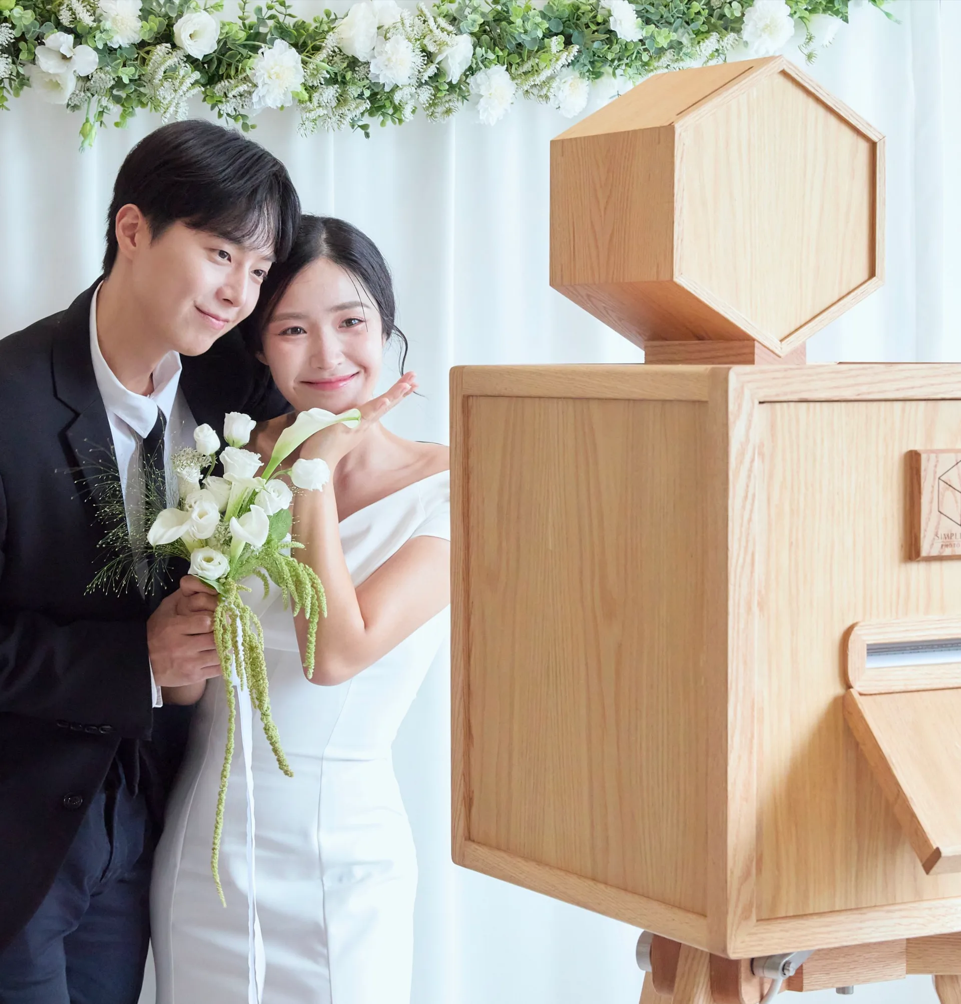 심플큐브 웨딩 포토부스